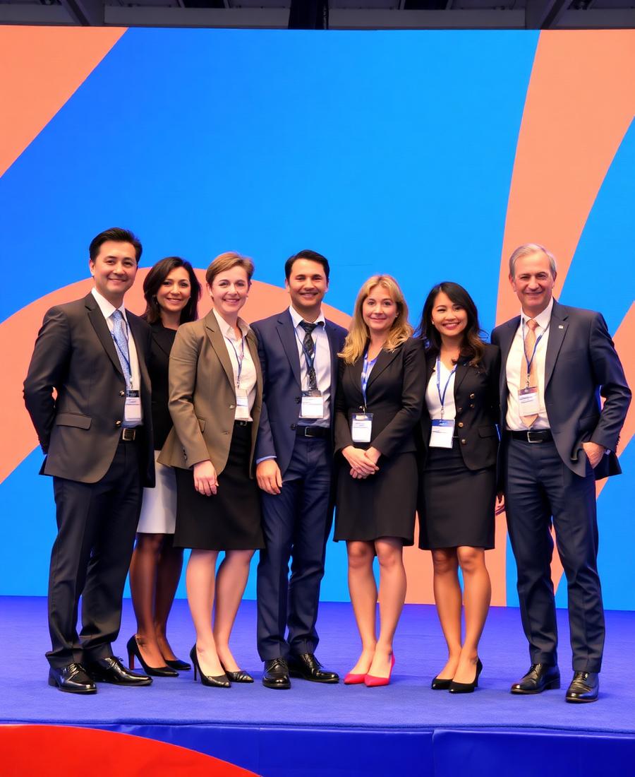 Equipe do Observatório da Indústria em evento institucional